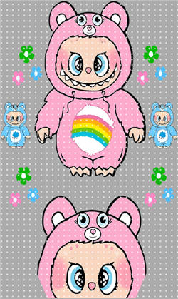Keychain sticker-Y 1108